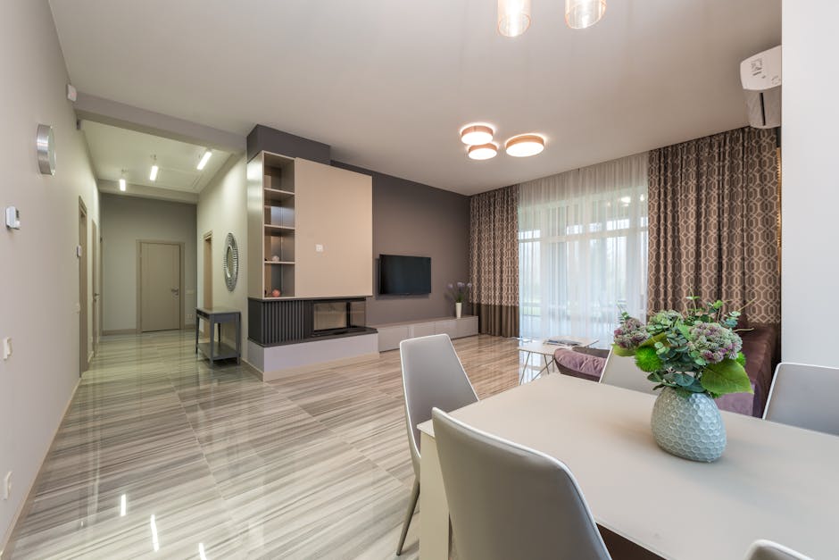 Elegant apartment interior design showcase